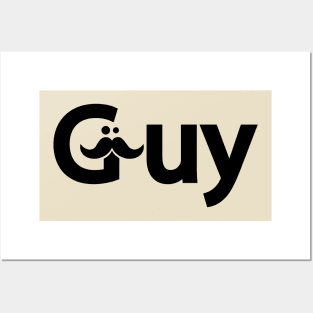 Guy being a guy artistic design Posters and Art